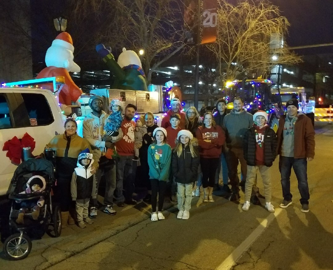 &nbsp;&nbsp;Water Distribution Employees w friends and family 